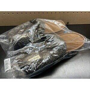 Dearfoams Chestnut Men's Slippers Size 11/12 w/ Memory Foam NEW